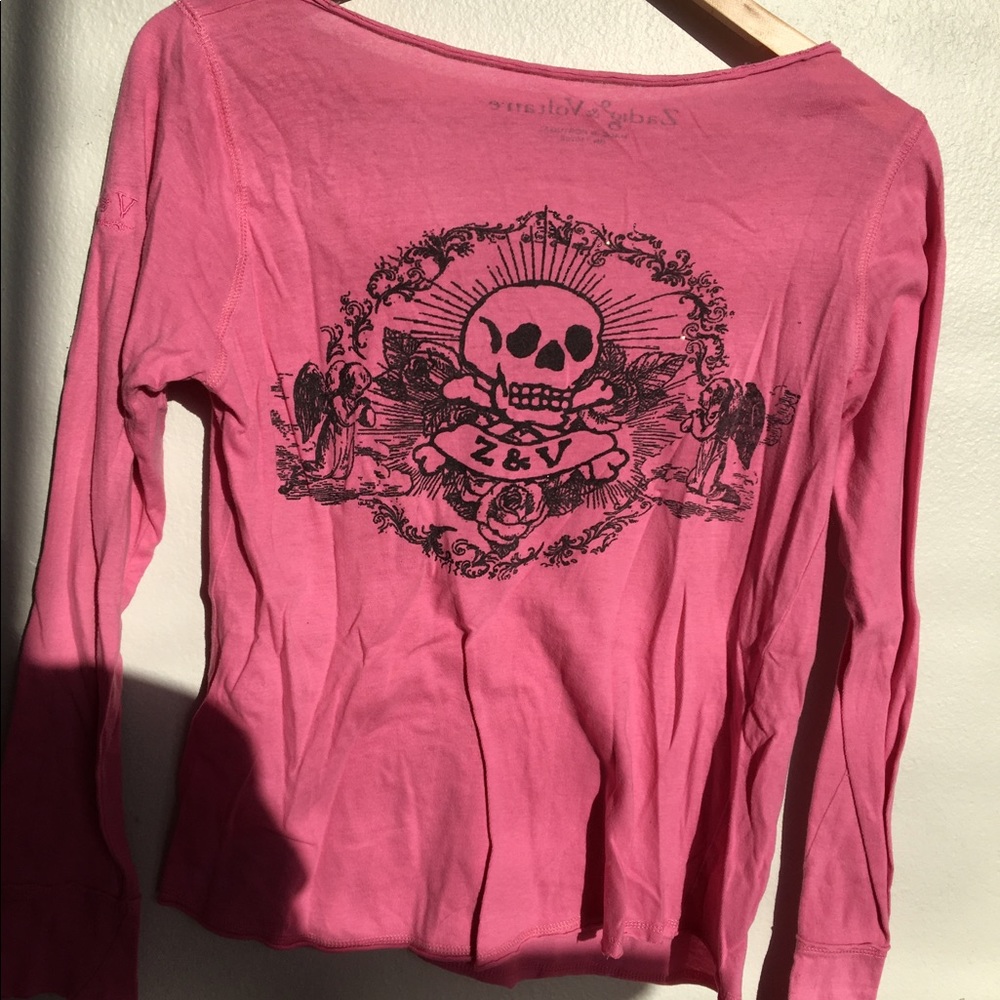 Zadig&Voltaire Pink T-Shirt